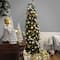 9 ft. Pre-Lit Kingswood™ Fir Pencil Artificial Christmas Tree, Clear Lights